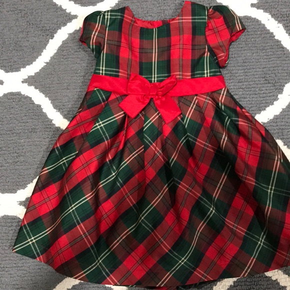 George Other - 3T Christmas dress- red,green, and white plaid